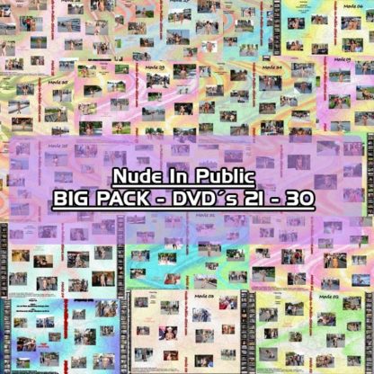 Nude In Public BIG-Pack DVD´s 21-30
